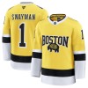 Miesten NHL Boston Bruins Pelipaita 2025-26 Fanatics NHL Stadium Series Premium Jeremy Swayman Gold Miesten NHL Boston Bruins Pelipaita 2025-26 Fanatics NHL Stadium Series Premium Jeremy Swayman Gold